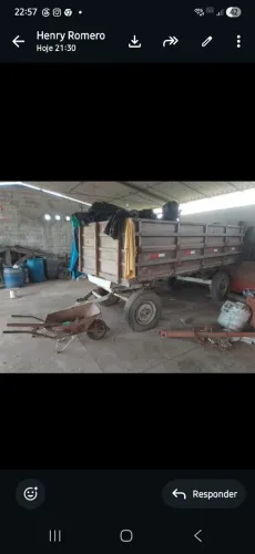Carroção para trator