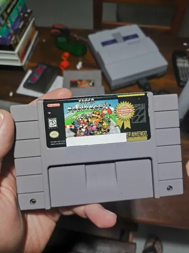 Super Mario Kart Super Nintendo Snes