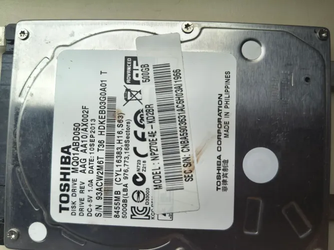 HD DE 500 GIGA