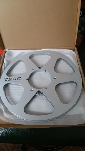 CARRETEL FITA GRAVADOR ALUMÍNIO 10.5" -NOVO- TEAC, GARANTA JA O SEU!