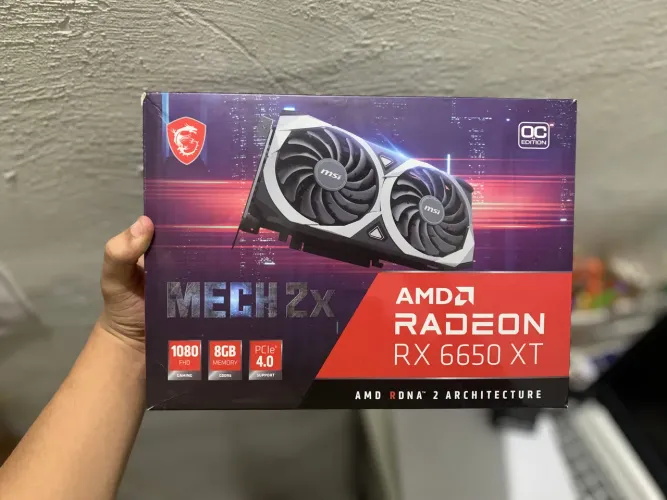 PLACA DE VIDEO RX 6650 XT - MSI