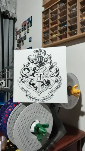 Quadros personalizados em relevo.