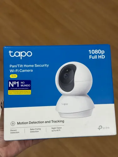 Câmera De Segurança 360º Wifi 1080p Tapo TC70 AOTP0173 TPLINK - TP-LINK