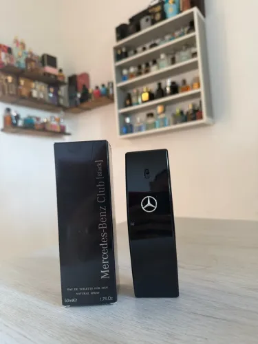 Perfume Mercedes Benz Club Black EDT 50ml