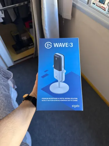 Elgato Wave:3 - Microfone Condensador USB Profissional para Streaming