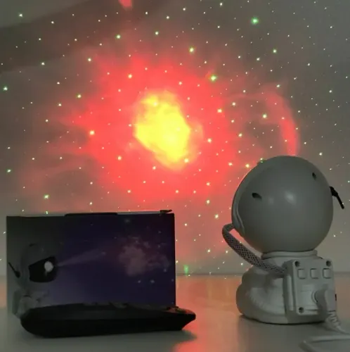 Astronauta Céu Estrelado Universo Nebulosa - Entrega Rápida