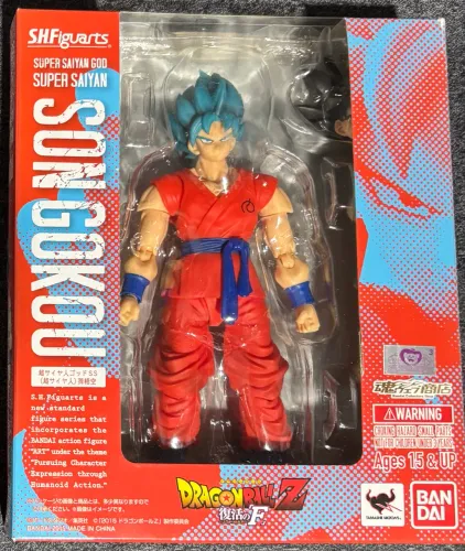 Sh Figuarts Bandai Goku Super Saiyan God - Original