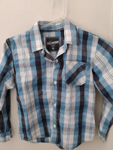 Camisa Xadrez infantil Palomino