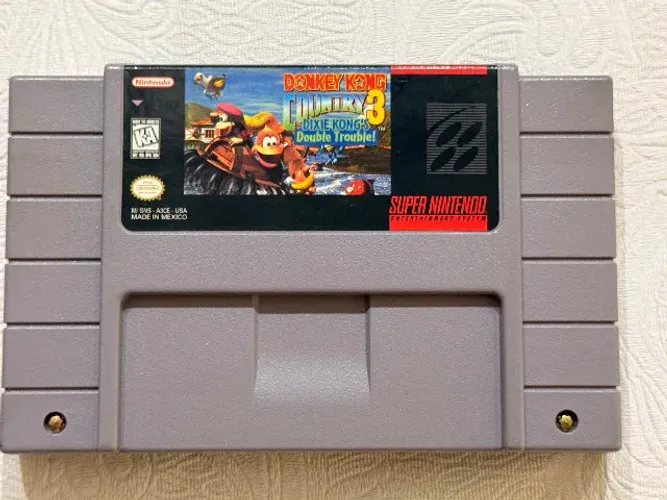 DONKEY KONG 3 CARTUCHO ORIGINAL SNES SUPER NINTENDO RETRO