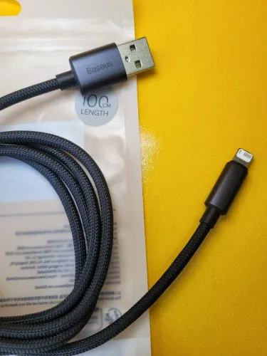 Cabo Baseus 2.4A Cafule Resistente para Iphone