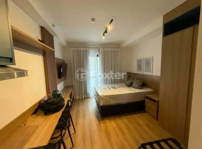 Kitnet / JK / Studio à venda Rua dos Chanes, Indianópolis - São Paulo