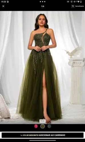 Vendo vestido de festa novo