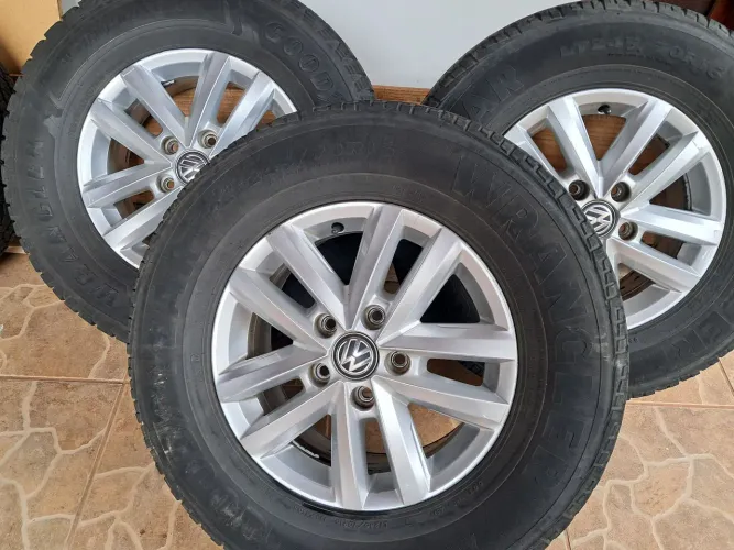 Jogo de rodas Amarok 4 rodas e pneus