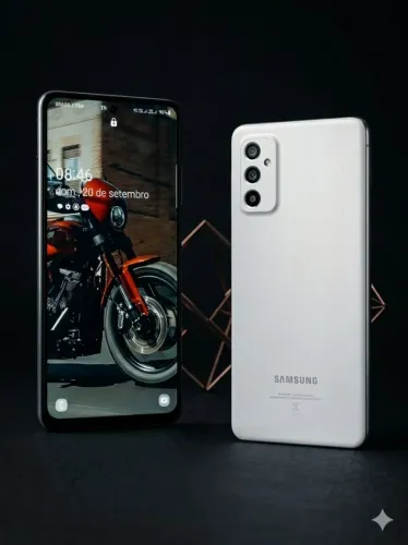 Samsung M52 5G NFC - Tudo Ok! - Entrego hoje / Troco / Cartão