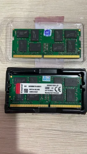 Memória Kingston KVR24S17S8/8 8GB 1.2V Gamer Ram verde