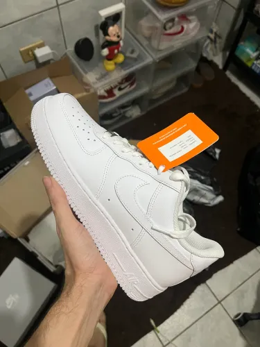 Tenis Nike Air Force 1 Triple White 36BR c NF