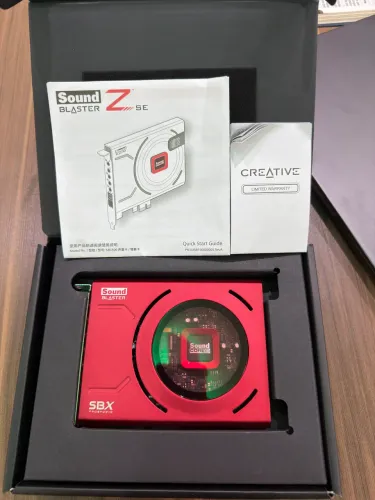 Placa de som profissional Dound Blaster Z Se