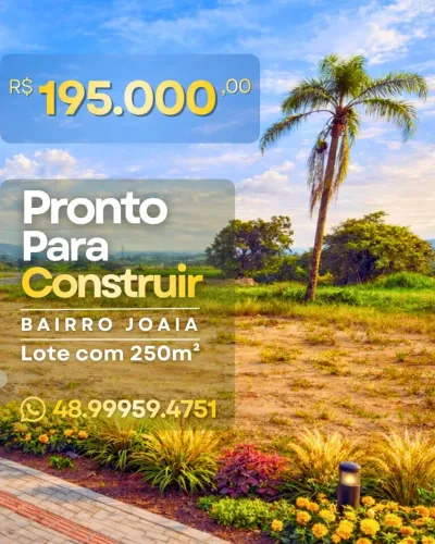 Vendo Terreno em Tijucas