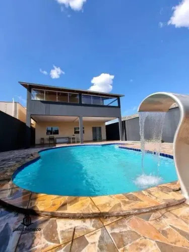 SOBRADO: 4 quartos, 1 suíte, Piscina, 272 m²- Pilar dos Sonhos A\C PERMUTA