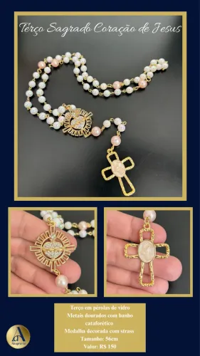Terço sagrado coração de jesus