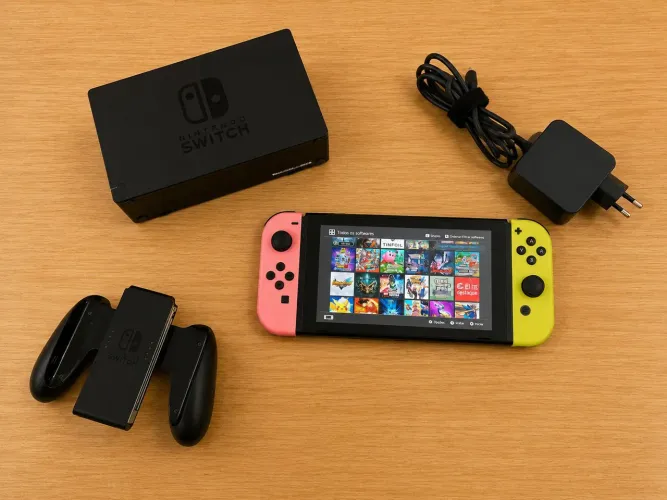 Nintendo Switch Desbloqueado com chip troco por séries s