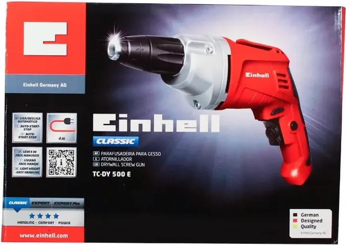 Parafusadeira para gesso e drywall ( Einhell )