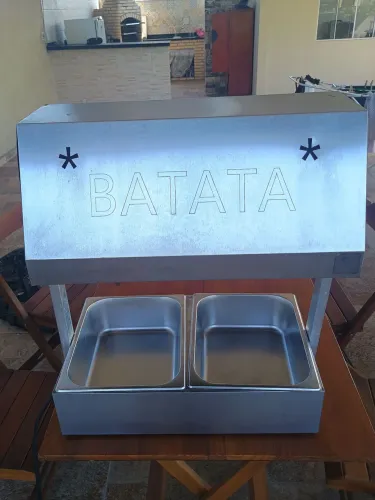 Vendo estufa para batata frita 