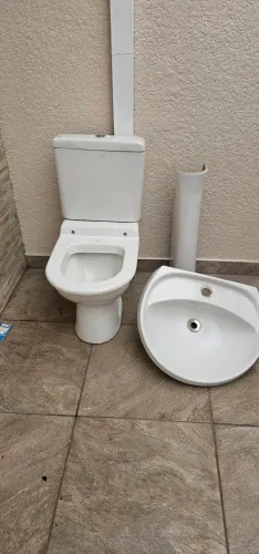 Kit vazo sanitário + pia