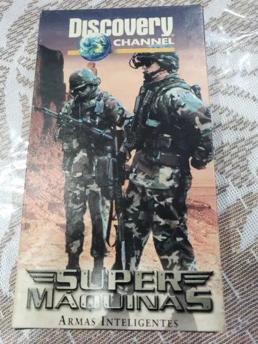 VHS Discovery Channel "Super Máquinas: ARMAS INTELIGENTES"