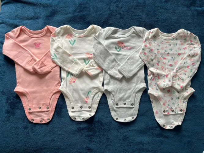 Body Carters Manga Longa Menina Semi Novo