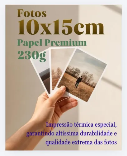 Fotos Premium 10x15cm Profissionais