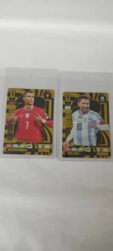 Lote cards Messi Cristiano Ronaldo Golden Baller 2026