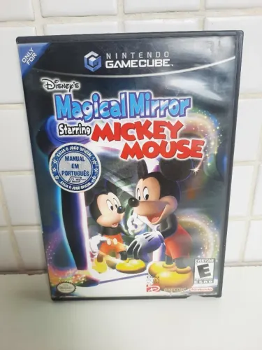 Jogo Mickey Mouse Magical Mirror original para Game Cube/Wii