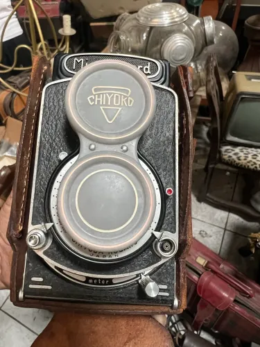 Câmera antiga anos 1950