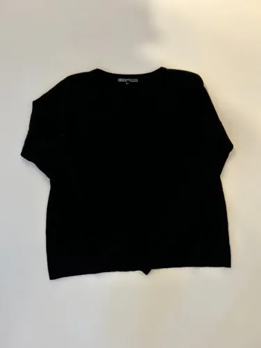 blusa tricot shoulder preta P