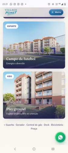 Apartamentos de 2 suítes com varanda, elevador e vaga privativa. Lazer completo