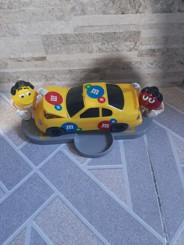 Porta M&m carro de corrida Dispenser 