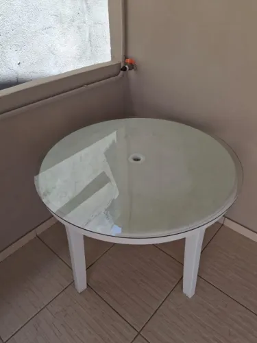 Tampo de vidro para mesa
