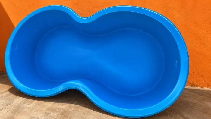 Piscina fibra 1000 lts