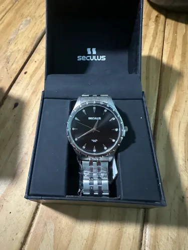 Relógio Seculus Original Masculino Long Life 5ATM Novo na Caixa