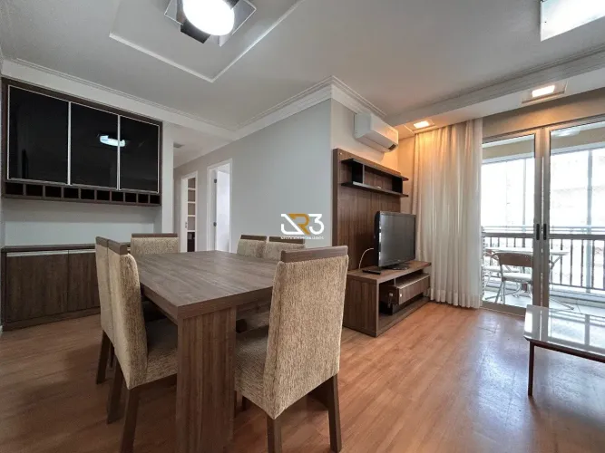 Apartamento mobiliado para alugar no Ed. Rosa dos Ventos - 3 quartos (1 suíte), sacada gou