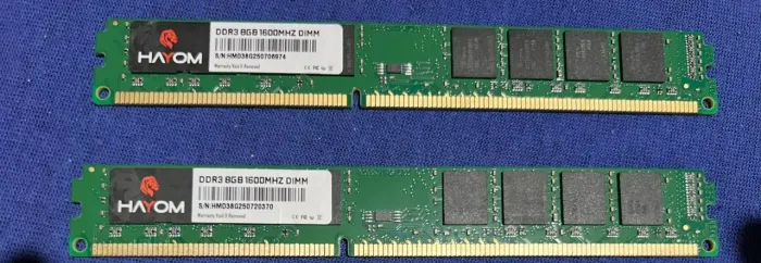 MEMÓRIA RAM DDR3 8GB 1600MHz HAYOM - DEIXE SEU PC RÁPIDO DE NOVO!