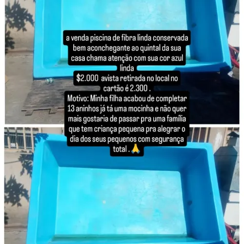 Piscina de fibra