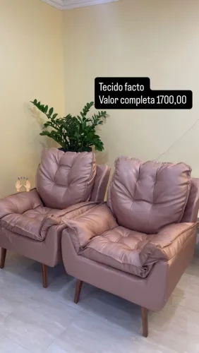 POLTRONA NO TECIDO FACTOR 1800