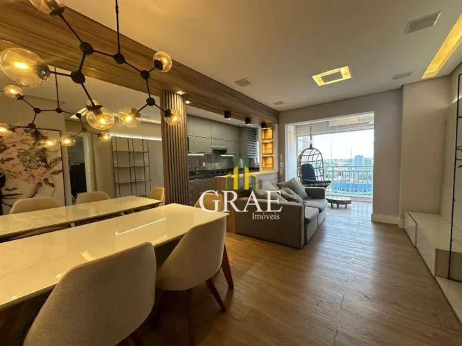 Apartamento de 62m², 1 suíte c/ closet, living com sacada, 1 vaga - Á Venda no Paraíso - S