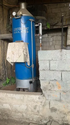 Caldeira industrial a vapor 300kg 