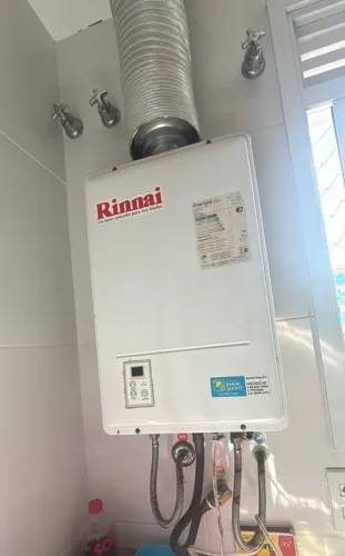 Aquecedor de água a gás natural