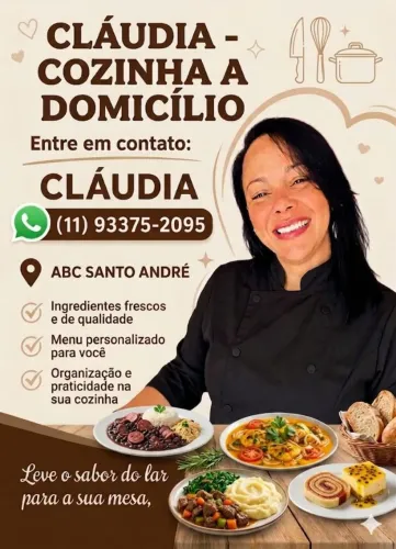 Cozinheira a domicílio Abc 