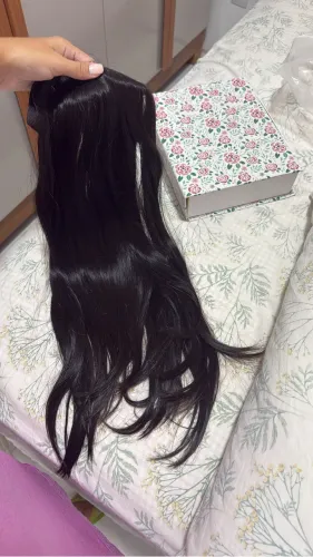 Cabelo humano verdadeiro 
