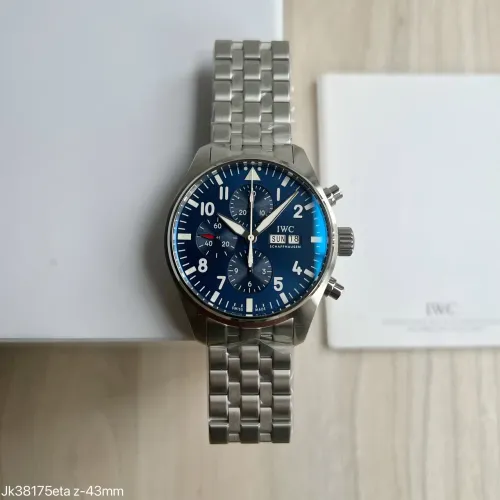 Relógio Iwc pilot spitfire cromo le petit Prince 